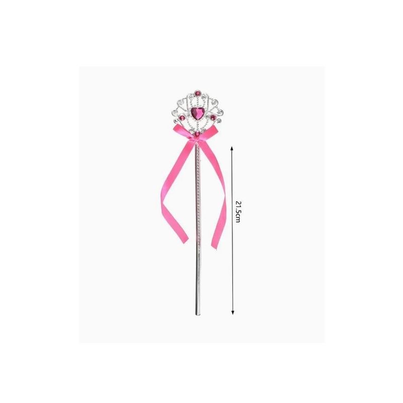 GENERICO - Varita Mágica Rosa 215cm