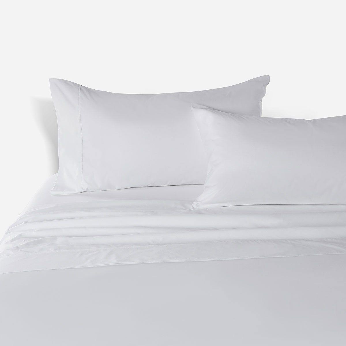 ROSEN - Sábana Rosen 800 Hilos Algodón Lisa Blanco King