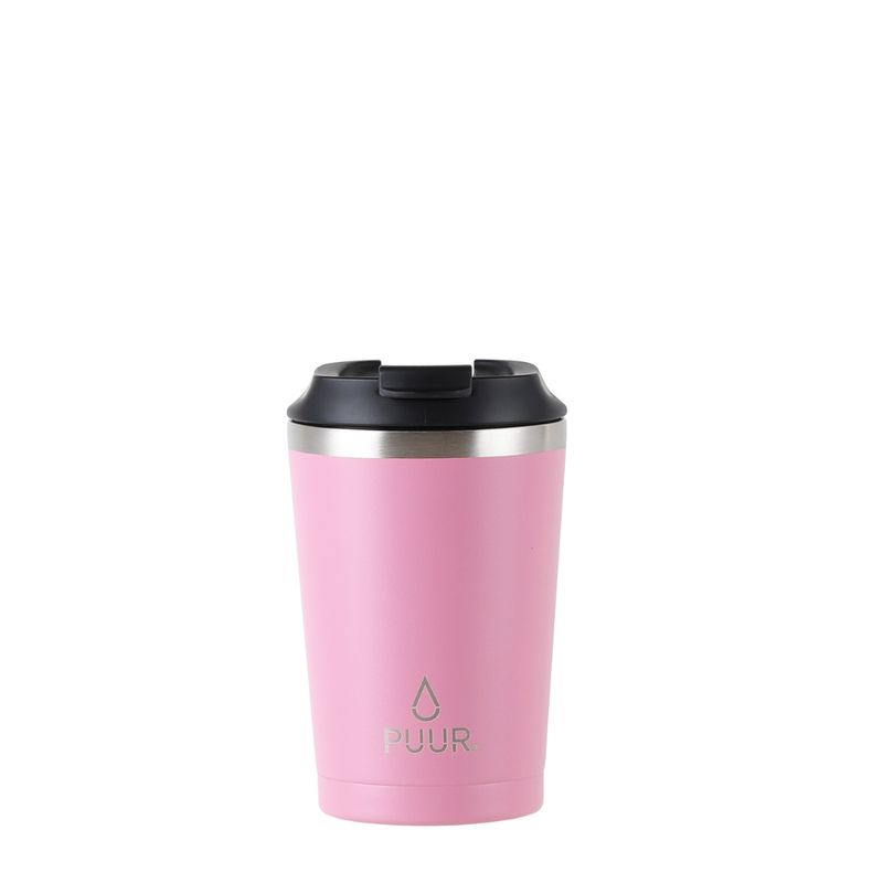 PUUR - Vaso Térmico Puur Mug Palo Rosa Hermético 350 ml