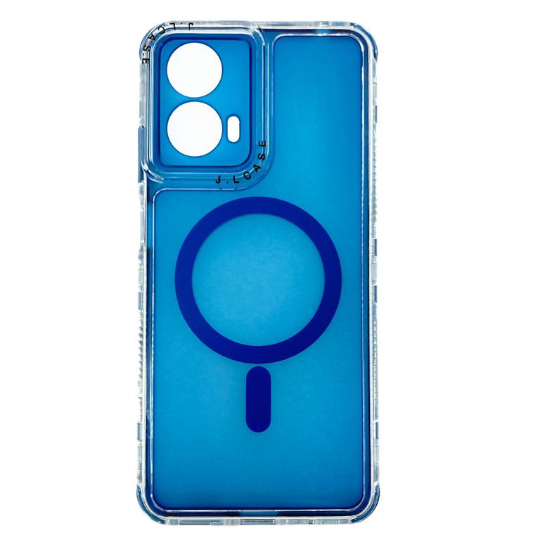 Carcasa Antigolpe 360 Para Motorola G04/G04S Magsafe Azul