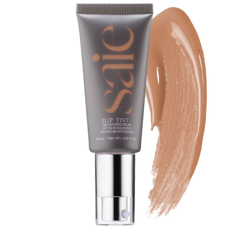 SAIE - Crema Hidratante Slip Tint Con FPS 35 Saie Cinco 40 ml