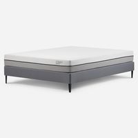 Cama Europea Pratta 2 Plazas Pata Acero 150 x 200 cm