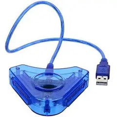 GEN - Adaptador Playstation 2 A Usb Pc Usa Control Play Ps2 En Pc
