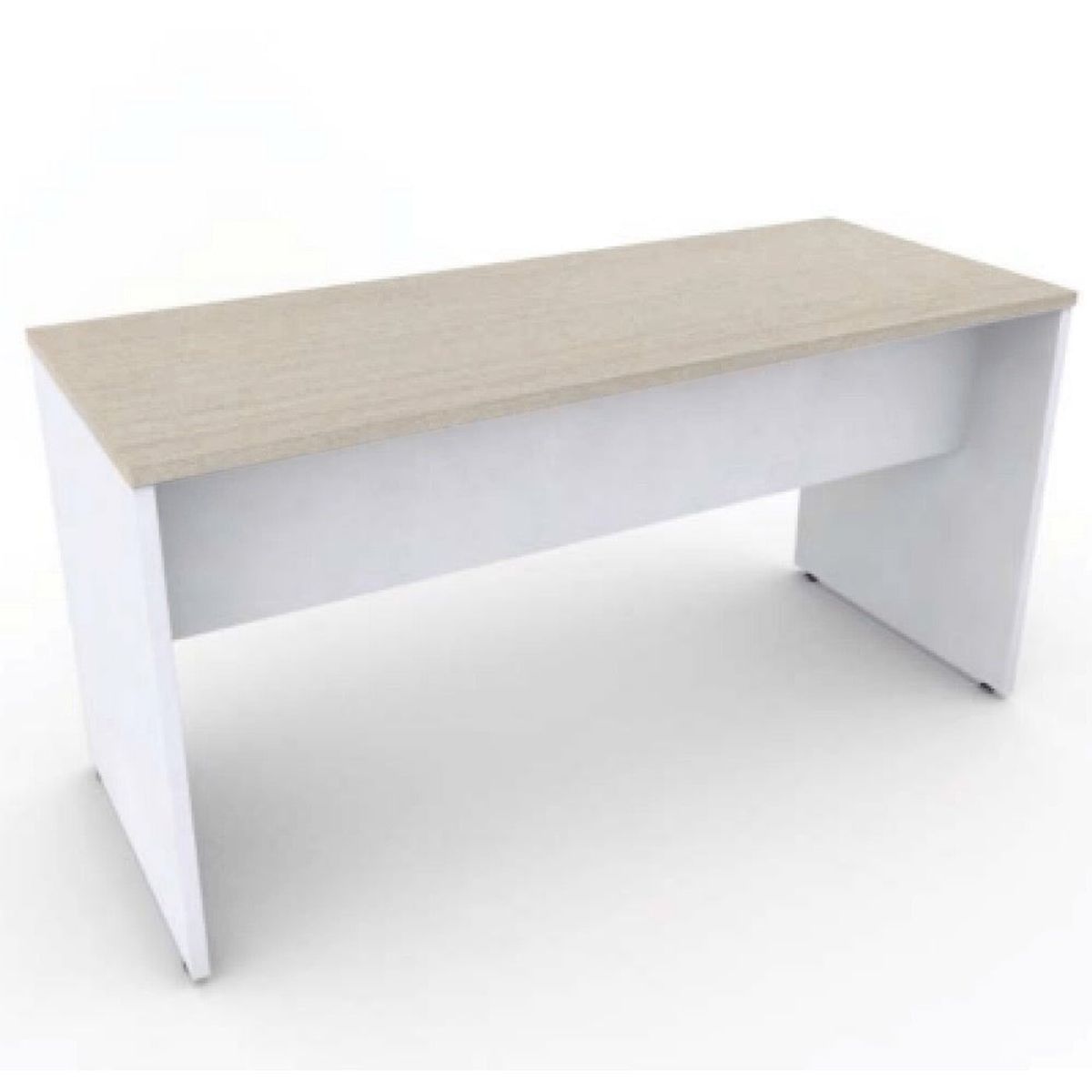 AGM - Escritorio Linea SI 180cm Blanco Nogal