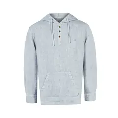 ROCKFORD - Polerón Lino Orgánico Verde Linen Hombre