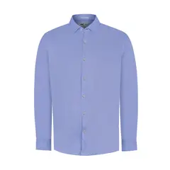 ROCKFORD - Camisa Lino Azul Marino Linenpro Hombre