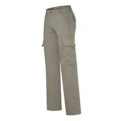 ROCKFORD - Pantalón Lino Orgánico Verde Nimia Mujer