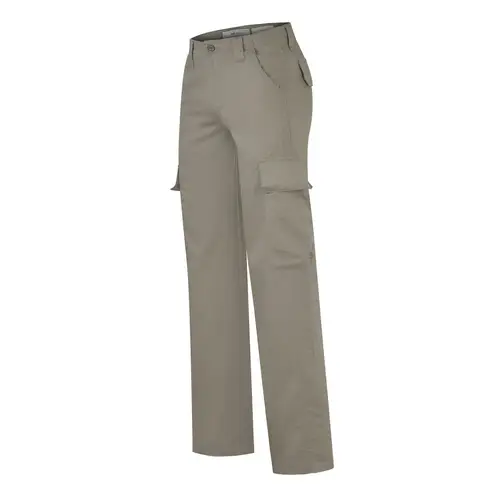 ROCKFORD - Pantalón Lino Orgánico Verde Nimia Mujer