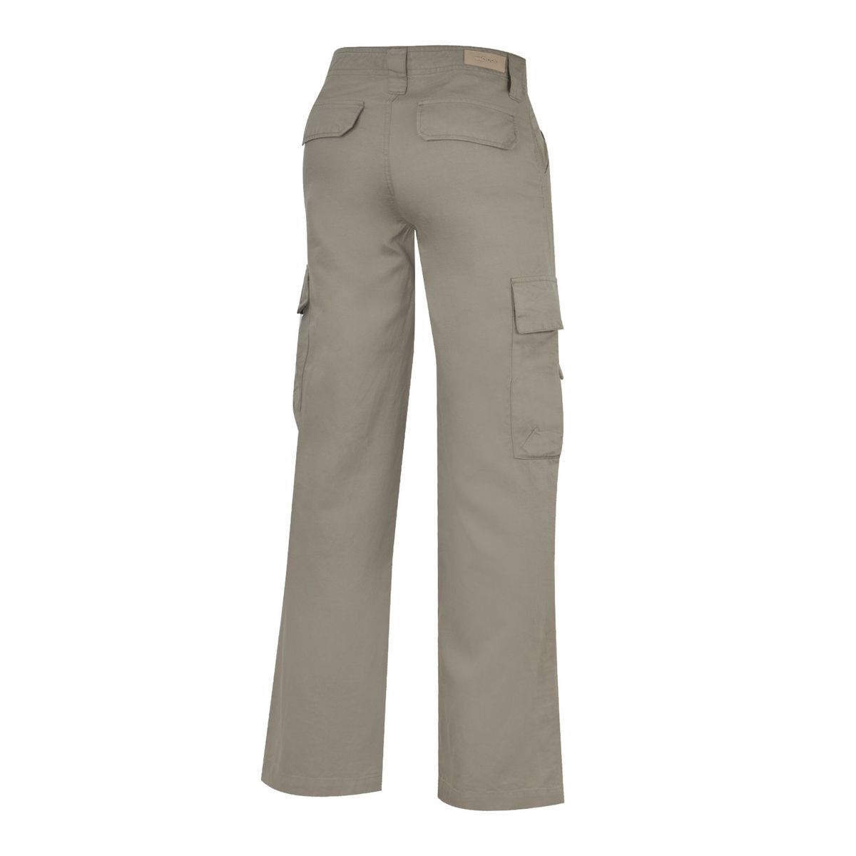 ROCKFORD - Pantalón Lino Orgánico Verde Nimia Mujer ROCKFORD