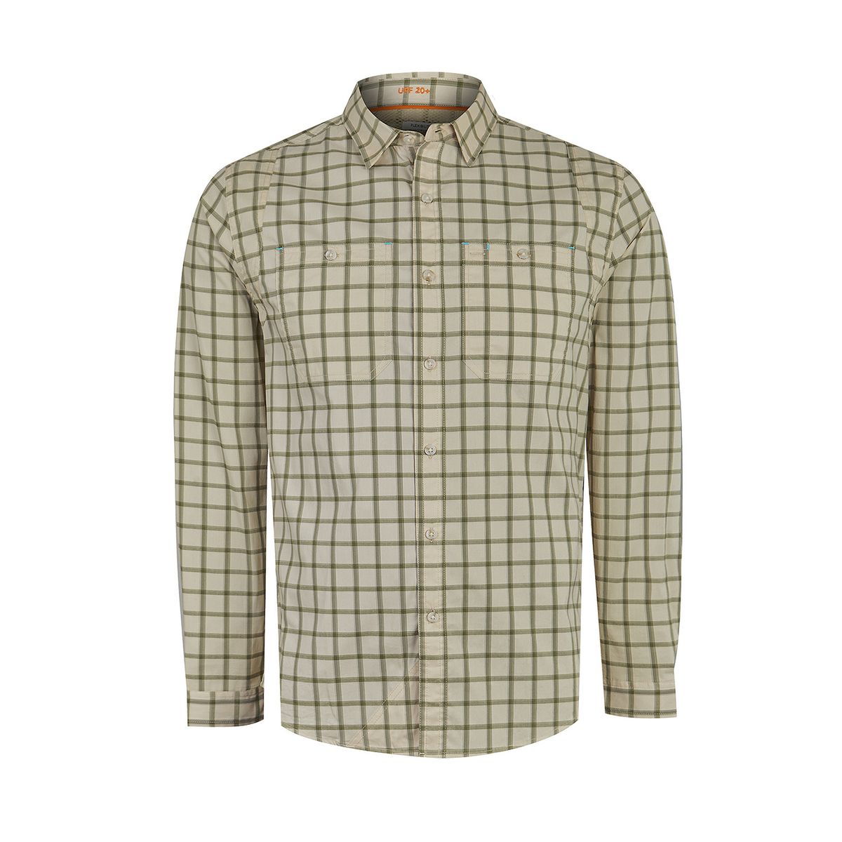 ROCKFORD - Camisa UPF Verde Atacama Hombre ROCKFORD