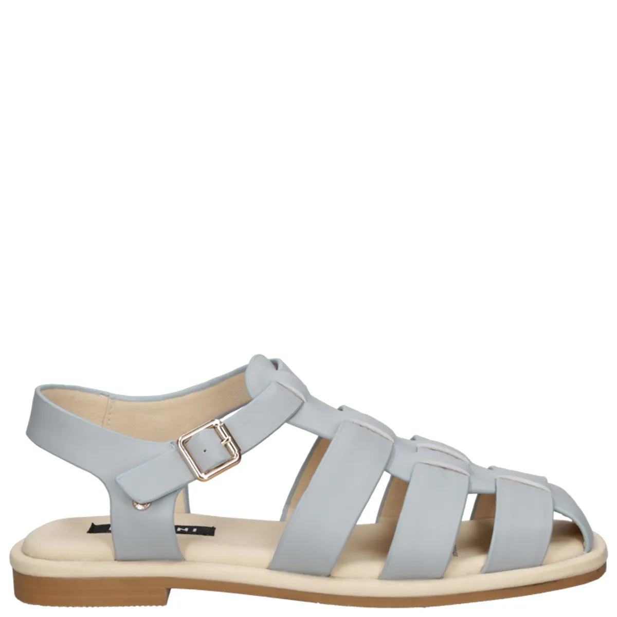 POLLINI - Sandalia Casual Mujer Celeste Pollini