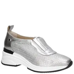 MINGO - Zapatilla Casual Mujer Plateado
