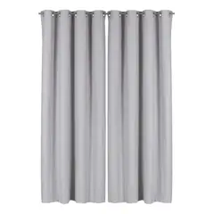CLEMS CORTINAS - Pack 2 Cortina Tradicional 100% Blackout Marfil