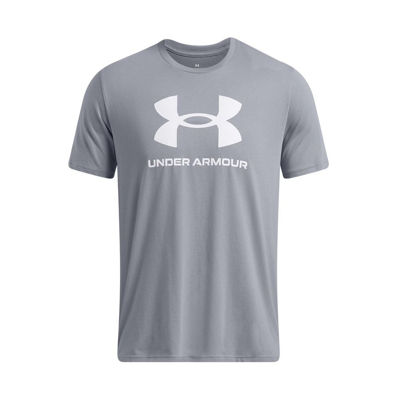 UNDER ARMOUR - Polera manga corta UA logo hombre GRIS UNDER ARMOUR