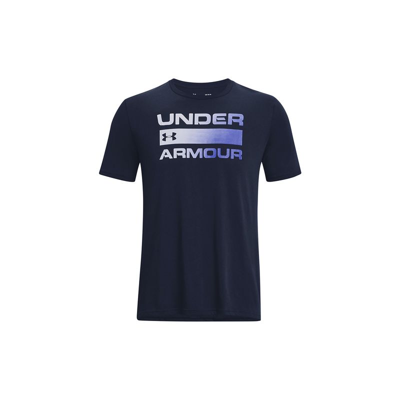 UNDER ARMOUR - Polera manga corta TeamWordmrk hombre Azul UNDER ARMOUR