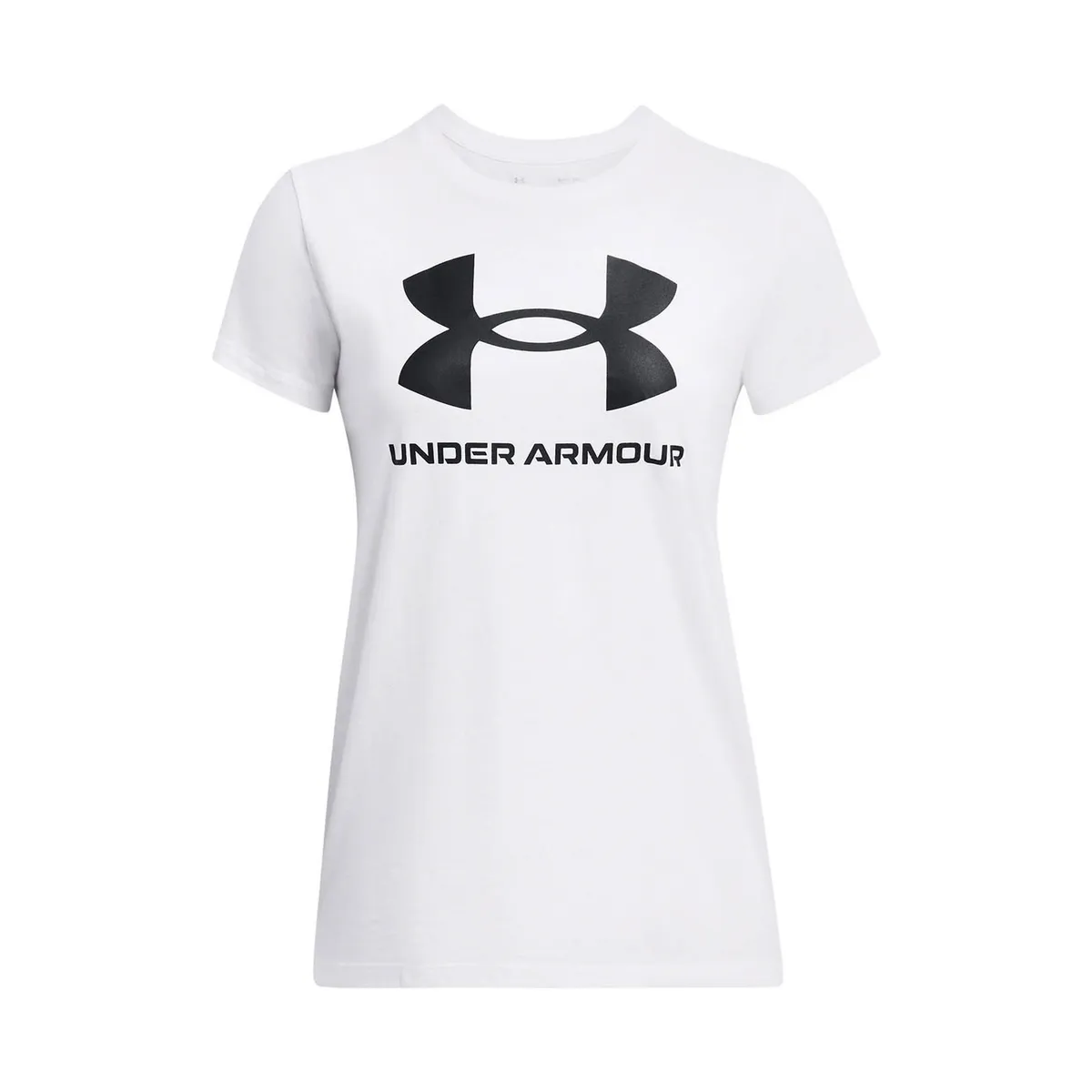 UNDER ARMOUR - Polera manga corta Rival mujer Blanco UNDER ARMOUR