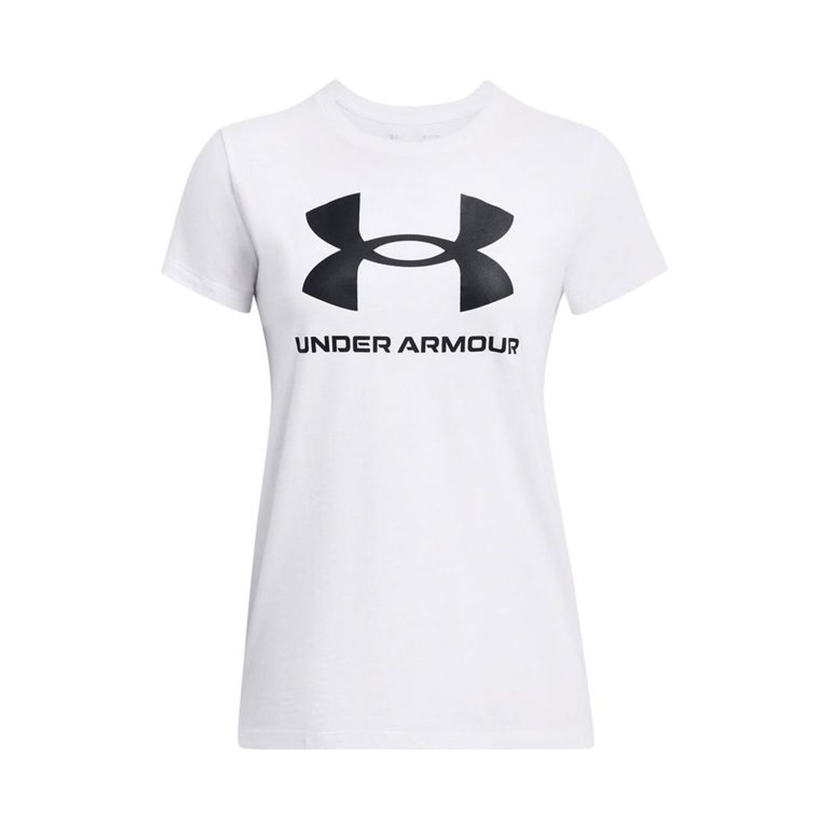 UNDER ARMOUR - Polera Manga Corta Lifestyle para mujer Rival Logo blanco UNDER ARMOUR