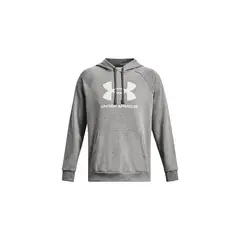 UNDER ARMOUR - Polerón UA Rival Fleece para hombre Gris