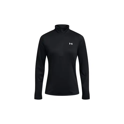 UNDER ARMOUR - Polerón UA Tech half zip para mujer Negro