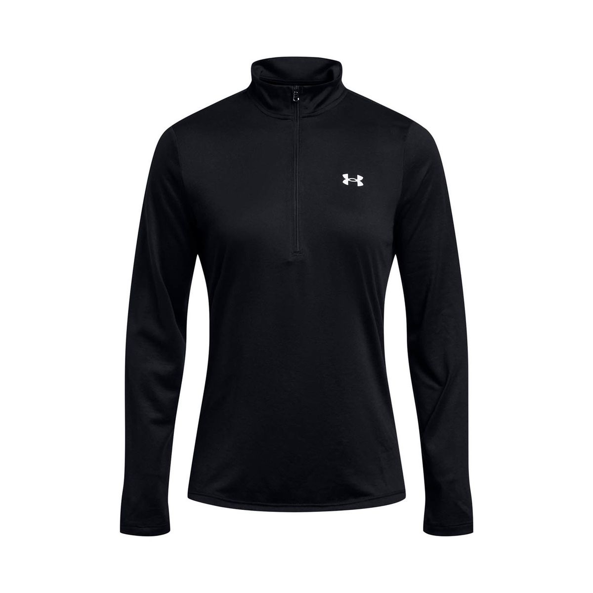 UNDER ARMOUR - Polerón Training mujer Fleece Tech ½ Zip Negro UNDER ARMOUR
