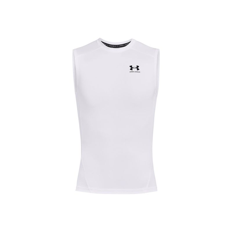 UNDER ARMOUR - Primera capa heatgear hombre BLANCO UNDER ARMOUR