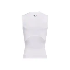 UNDER ARMOUR - Primera capa heatgear hombre BLANCO