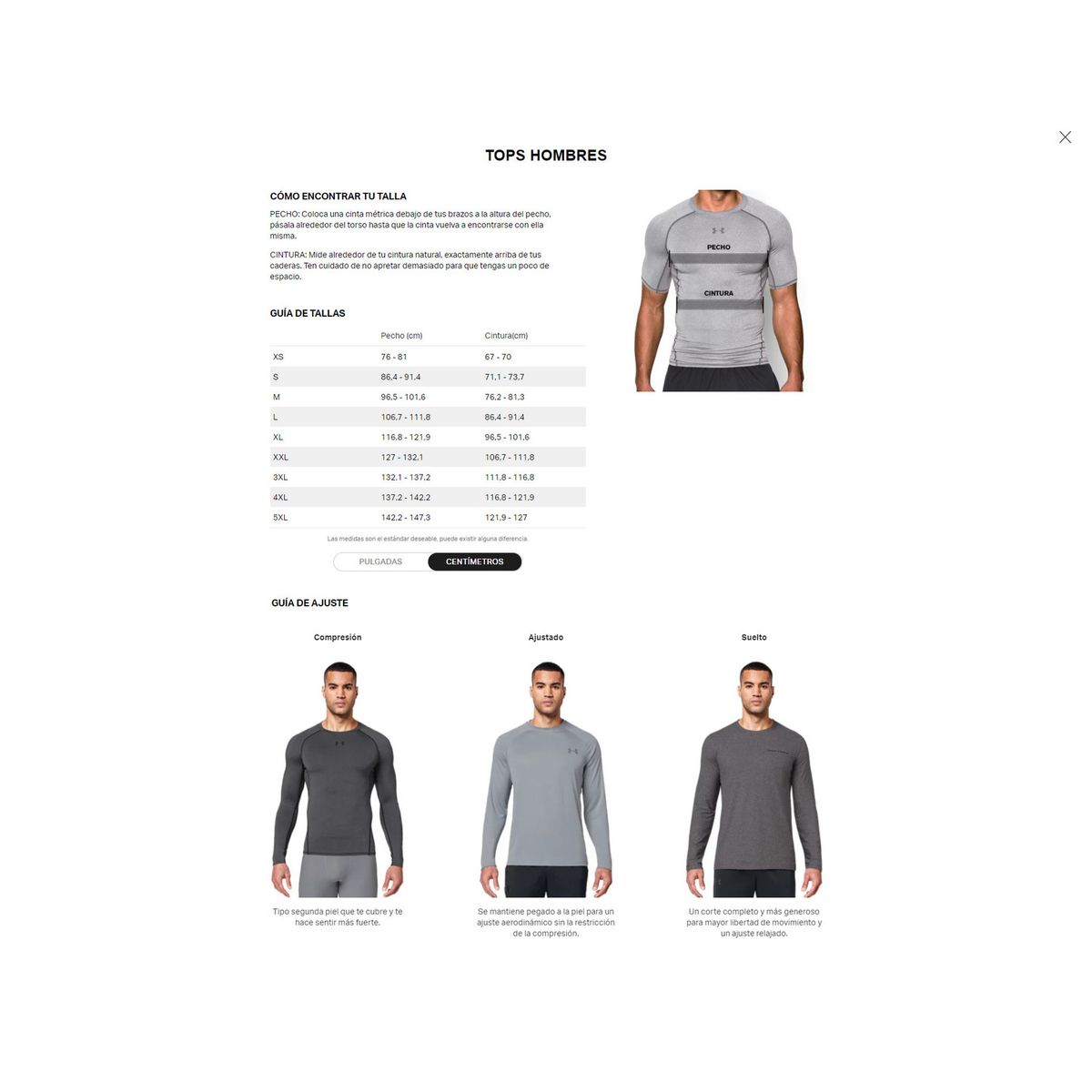UNDER ARMOUR - Primera capa heatgear hombre BLANCO UNDER ARMOUR