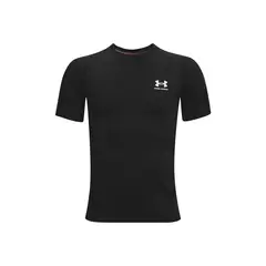 UNDER ARMOUR - Primera capa MC HeatGear niño Negro