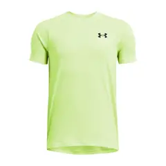 UNDER ARMOUR - Polera manga corta Tech 2.0 niño Verde