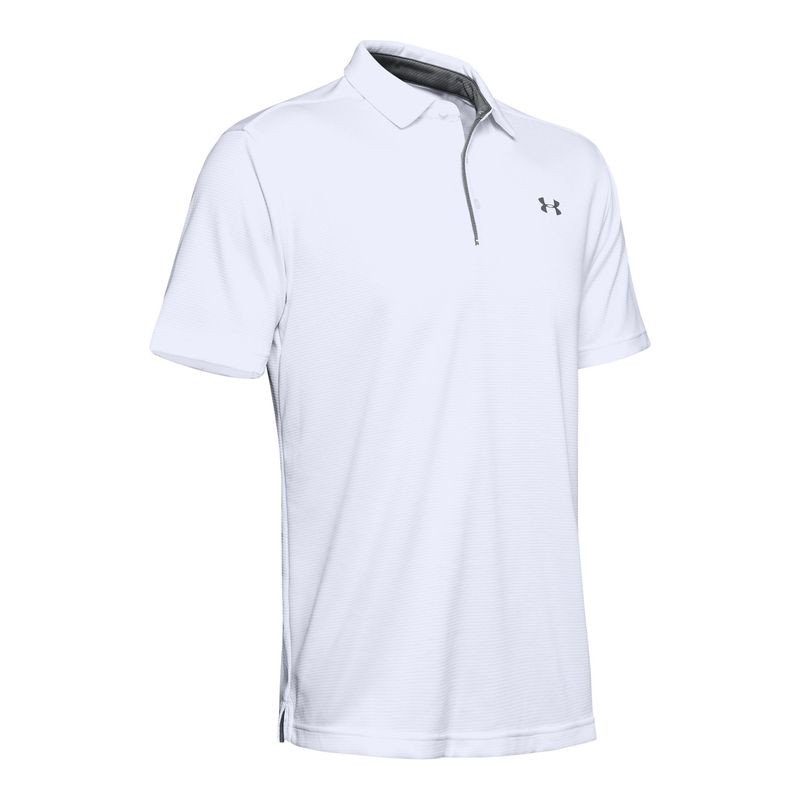 UNDER ARMOUR - Polo UA Tech para hombre Blanco UNDER ARMOUR.-