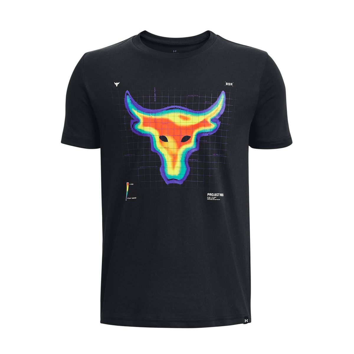 UNDER ARMOUR - Polera manga corta Project Rock niño Negro UNDER ARMOUR