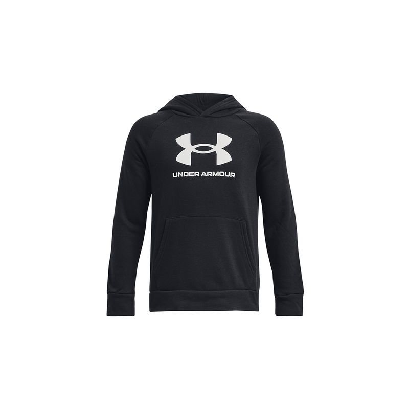 UNDER ARMOUR - Polerón UA Rival niño Negro UNDER ARMOUR.