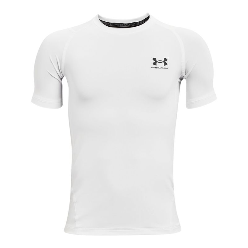 UNDER ARMOUR - Primera capa MC HeatGear niño Blanco UNDER ARMOUR.-