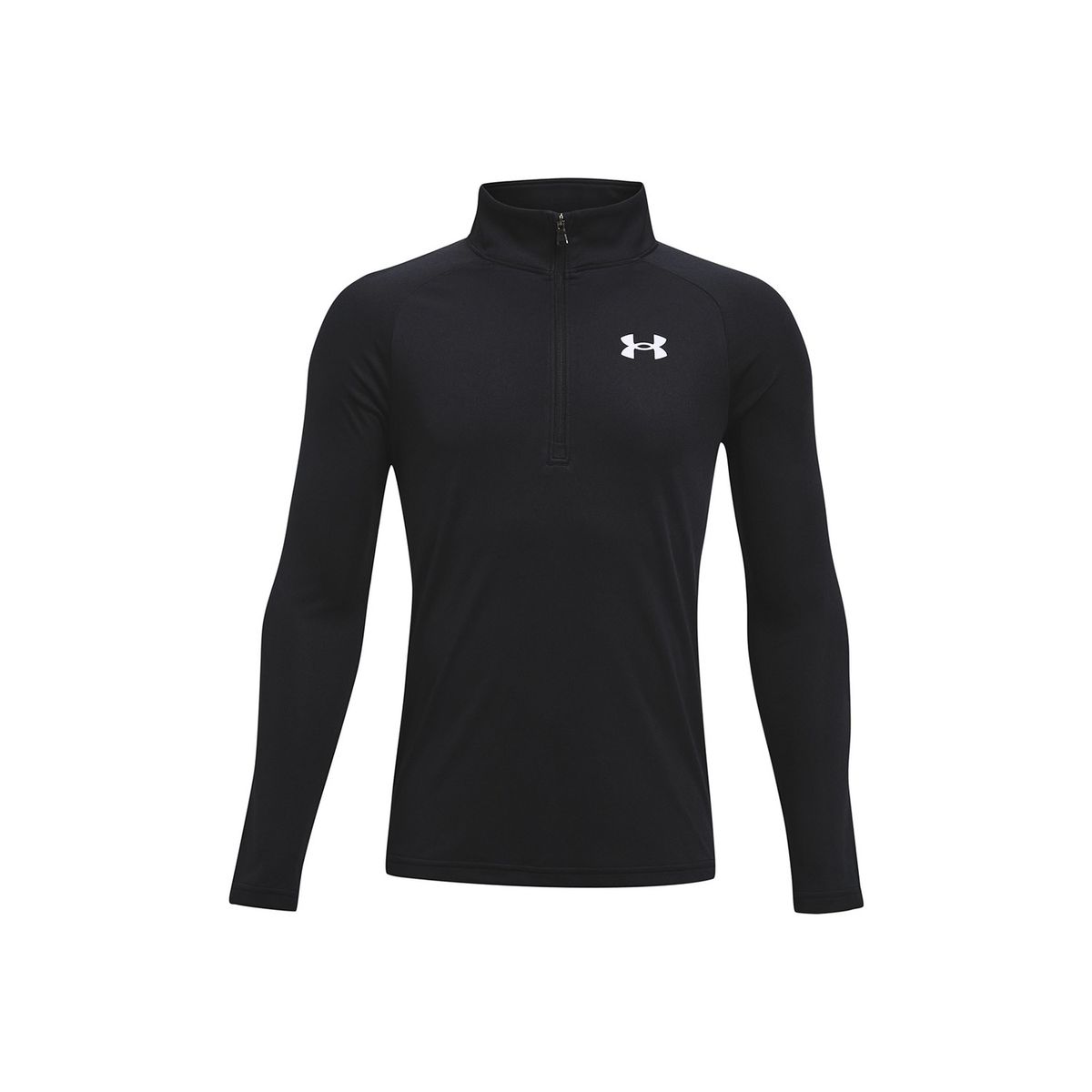 UNDER ARMOUR - Polerón UA Tech Half zip para niño Negro UNDER ARMOUR