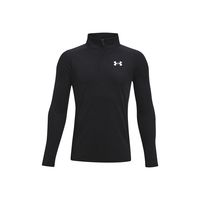 Polerón UA Tech Half zip para niño Negro
