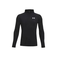 Polerón UA Tech Half zip para niño Negro