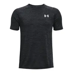 UNDER ARMOUR - Polera manga corta Tech 2.0 niño Negro