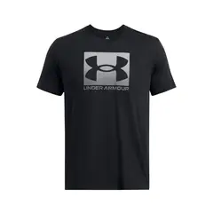 UNDER ARMOUR - Polera manga corta boxed hombre NEGRO