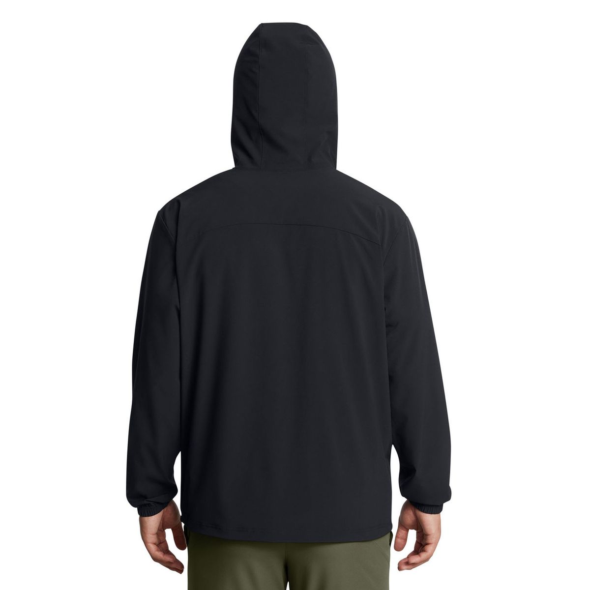 UNDER ARMOUR - Cortavientos UA Vibe para hombre Negro UNDER ARMOUR