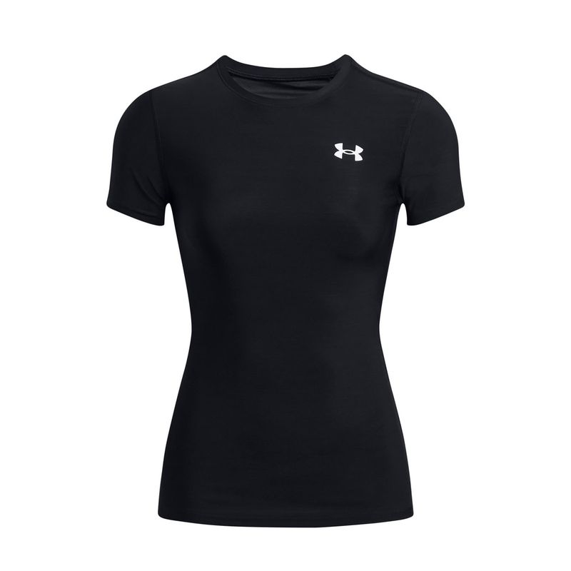 UNDER ARMOUR - Primera capa MC HeatGear OG mujer Negro UNDER ARMOUR