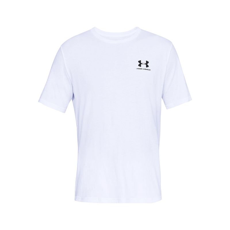 UNDER ARMOUR - Polera manga crta Sportstyle hombre Blanco UNDER ARMOUR