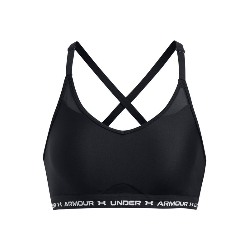 UNDER ARMOUR - Sostén deportivo low Crossback mujer Negro UNDER ARMOUR