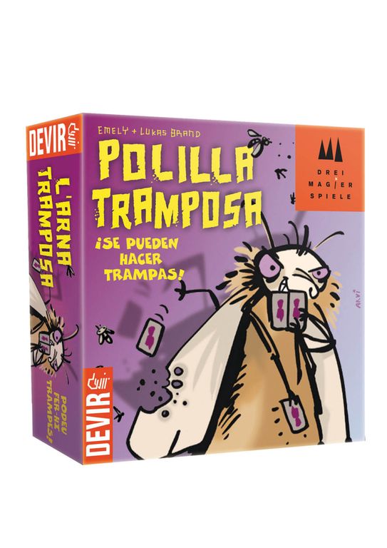 JUEGO DE MESA LA POLILLA TRAMPOSA EN ESPAÑOL