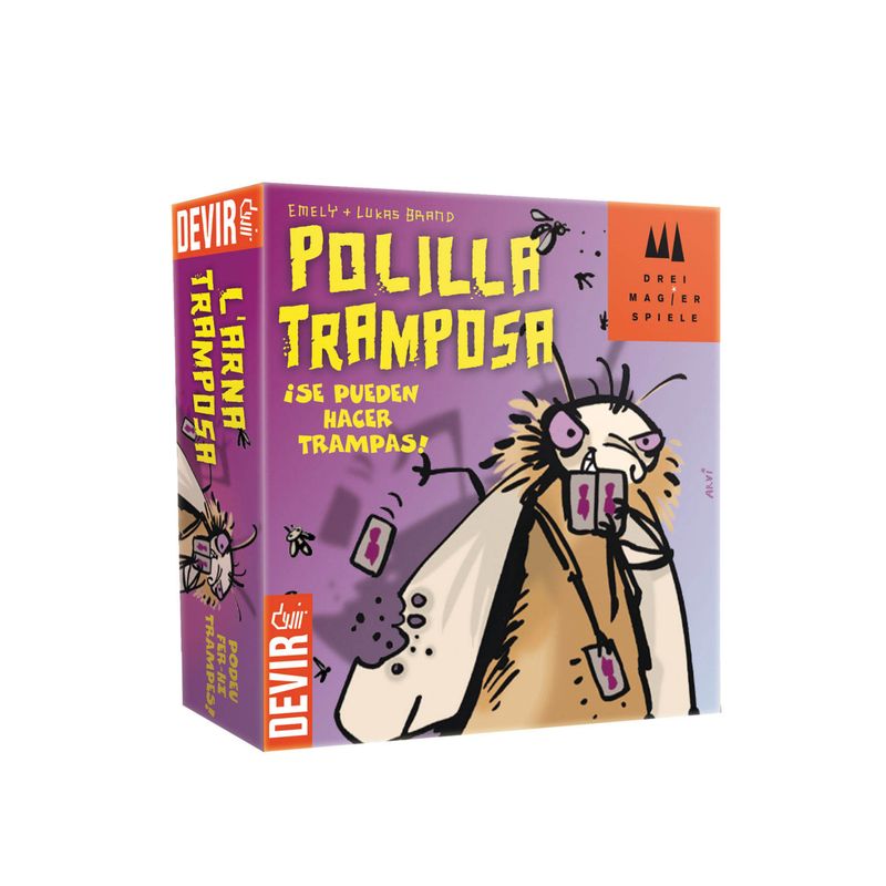 DEVIR - JUEGO DE MESA DEVIR LA POLILLA TRAMPOSA EN ESPAÑOL