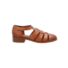 ROCKFORD - Zapato Cuero Mujer Lala Café