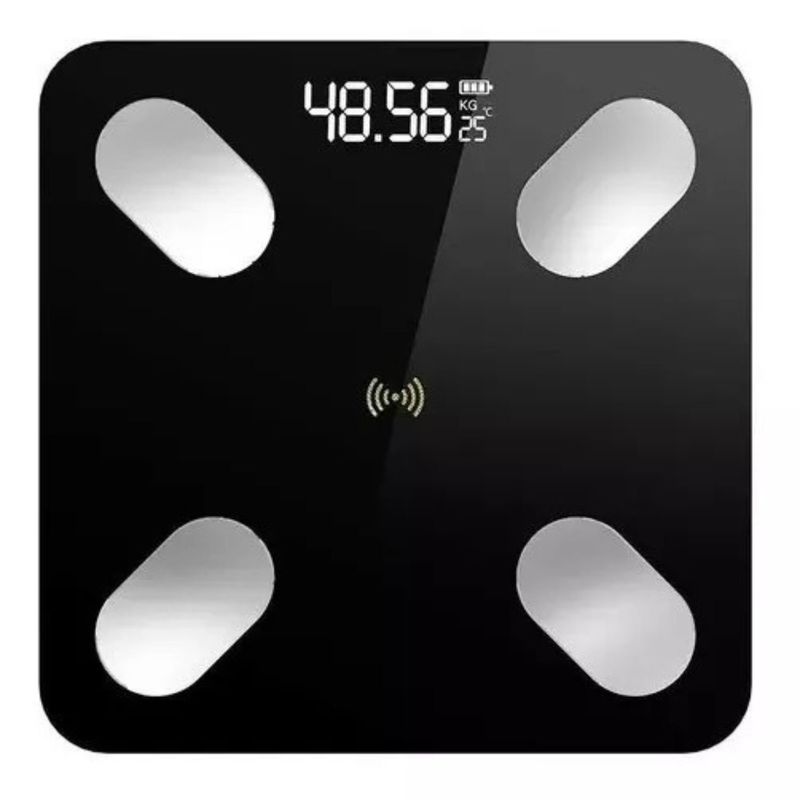 GENERICO - Balanza Digital De Baño Hasta 180 Kg Bluetooth