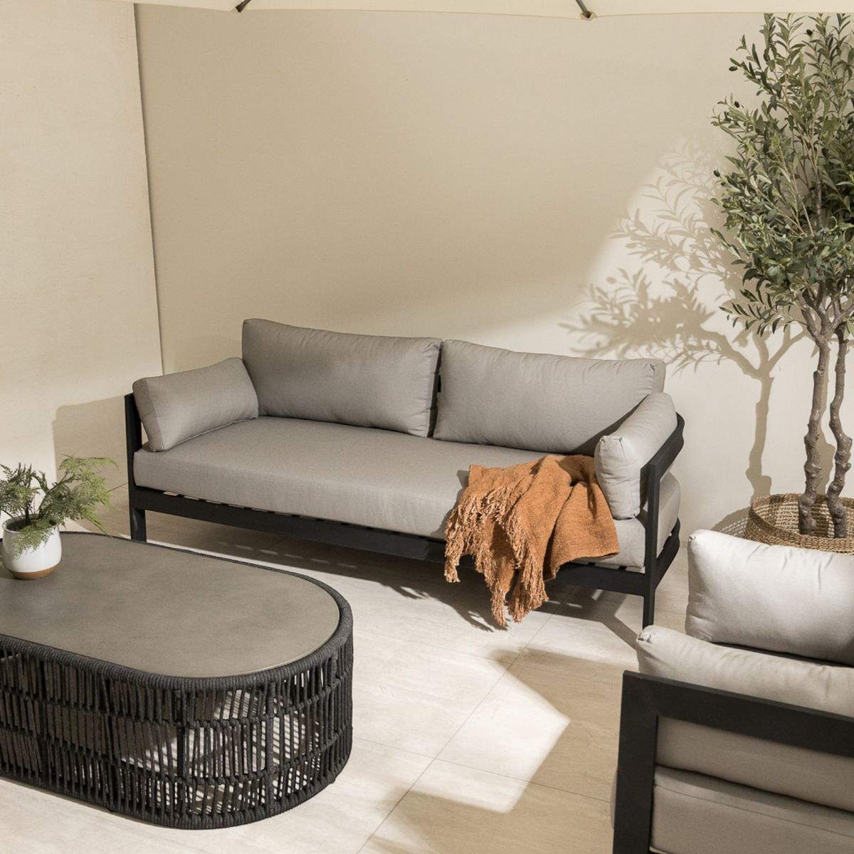 AMOBLE - Sofa Terraza Galdana 200 Amoblé