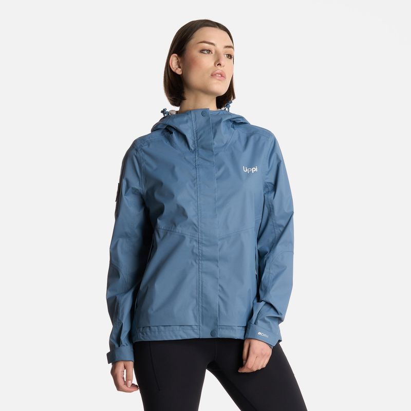 LIPPI - Chaqueta Mujer Blizzard B-Dry Hoody Jacket Azul Piedra Lippi