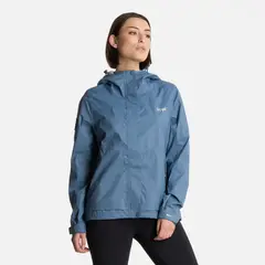 LIPPI - Chaqueta Mujer Blizzard B-Dry Hoody Jacket Azul Piedra