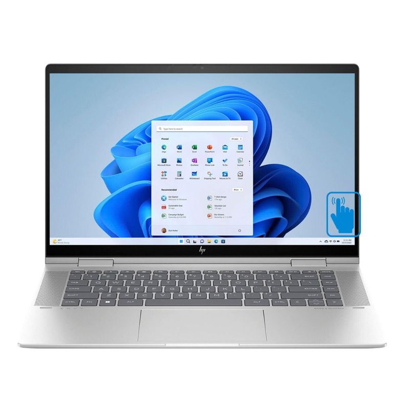 HP - Notebook HP Envy x360 15-fe0053dx Core i7 16GB RAM 512GB SSD Plata Reacondicionado